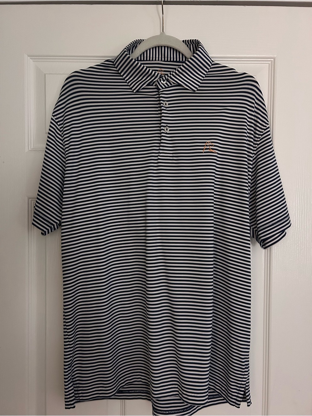 Rhoback Birdie Stripe Performance Polo